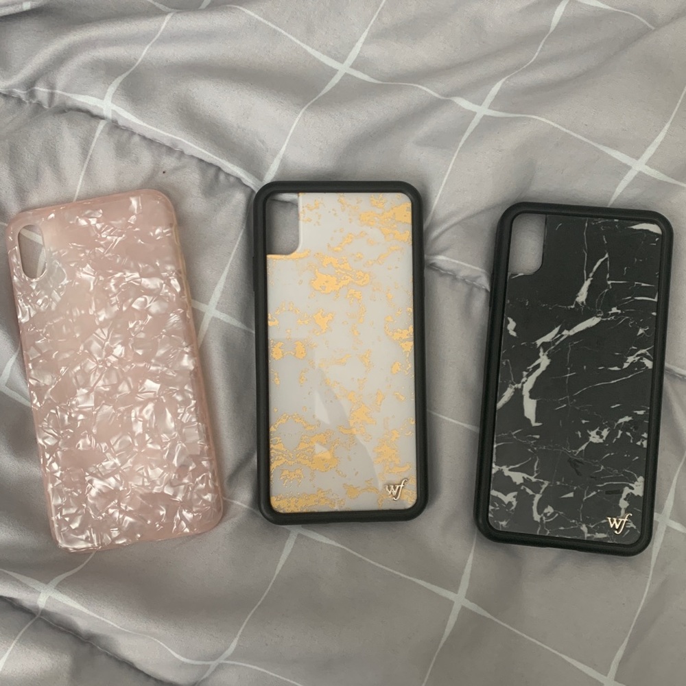 THREE iPhone XS Max cases